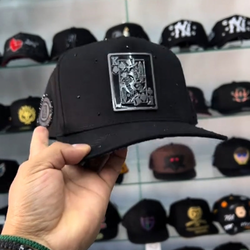 King Card Black Cap