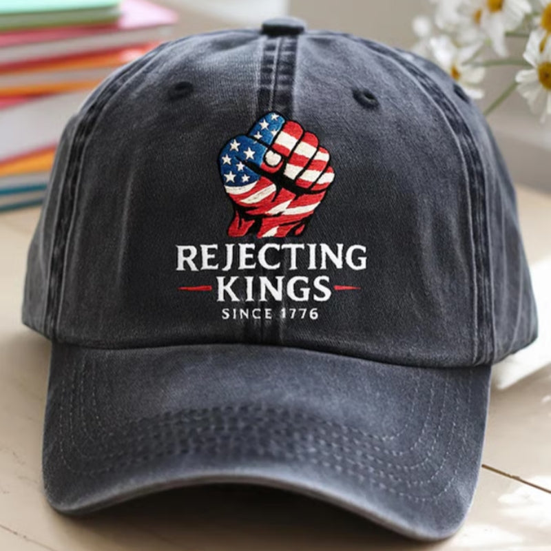 Rejecting Kings 1776 Embroidery Cap
