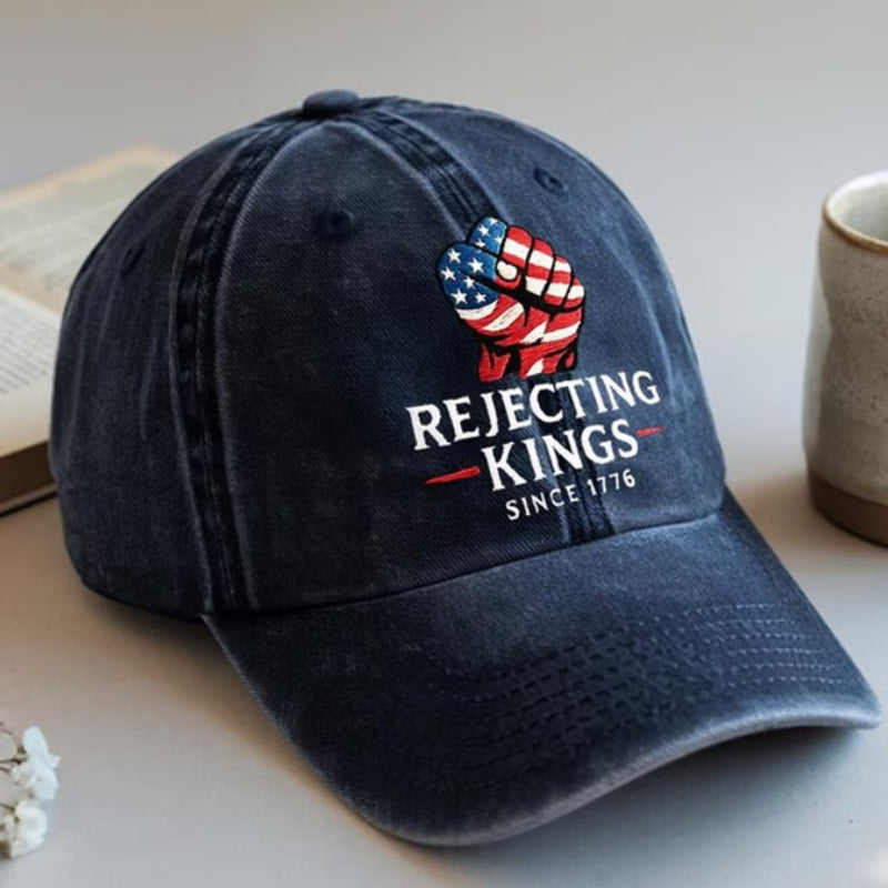 Rejecting Kings 1776 Embroidery Cap