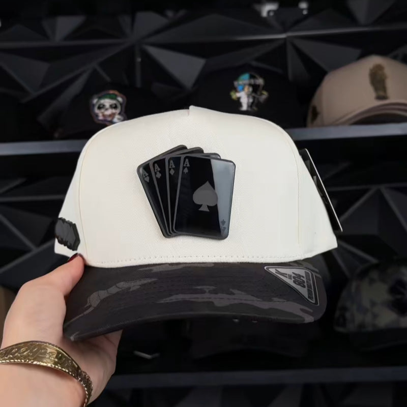 JC Brand Poker Cap-Beige