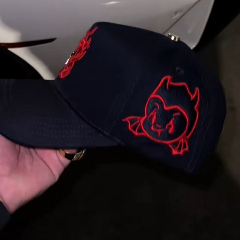 B-STAR Navy Red Snapback Hat
