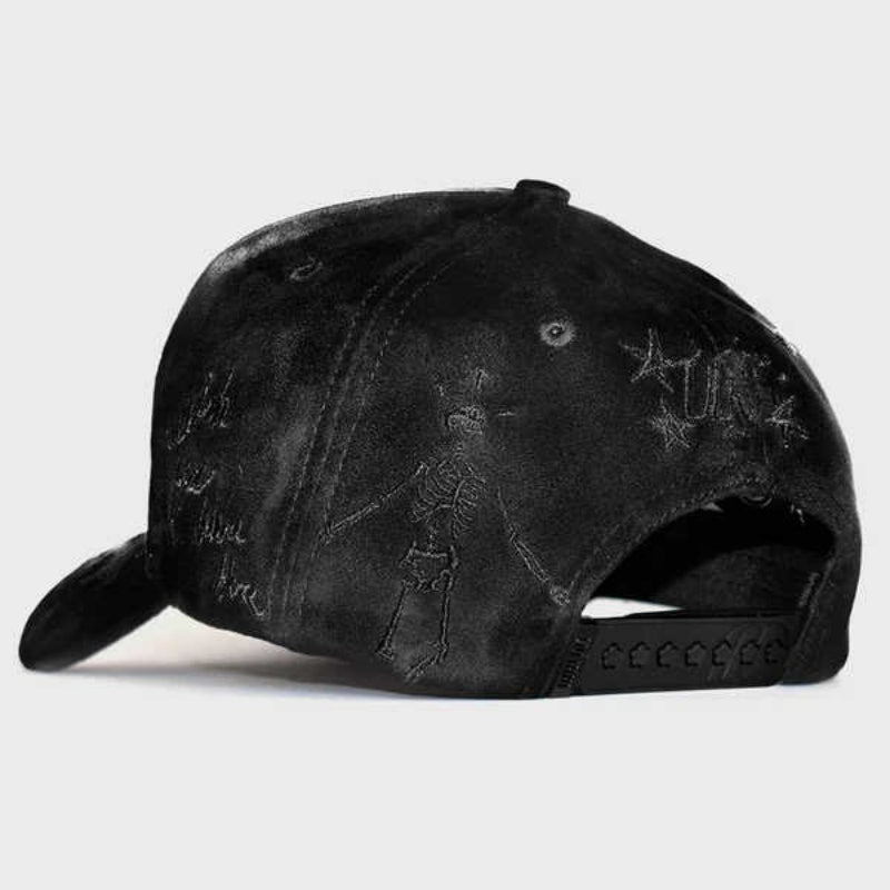 Sad Flower Cap-Black