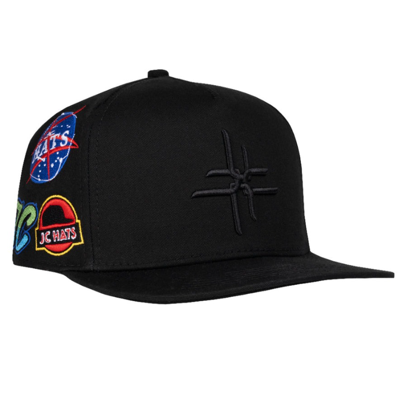 JC DOUBLE BLACK Cap