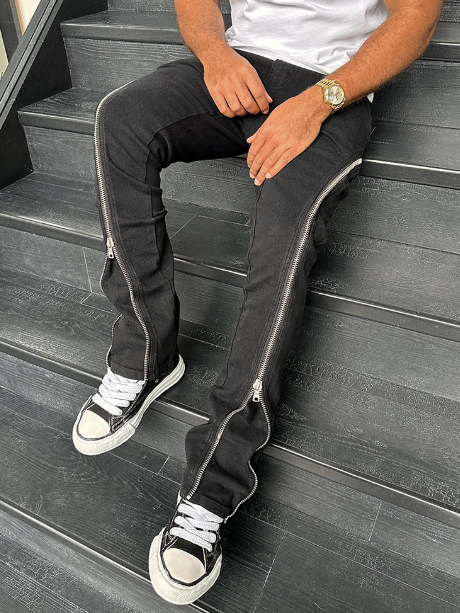 Pop Zip Jeans