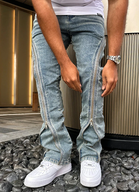 Pop Zip Jeans