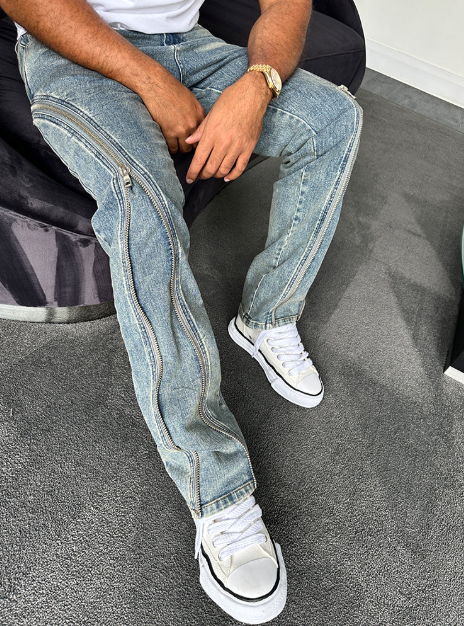 Pop Zip Jeans