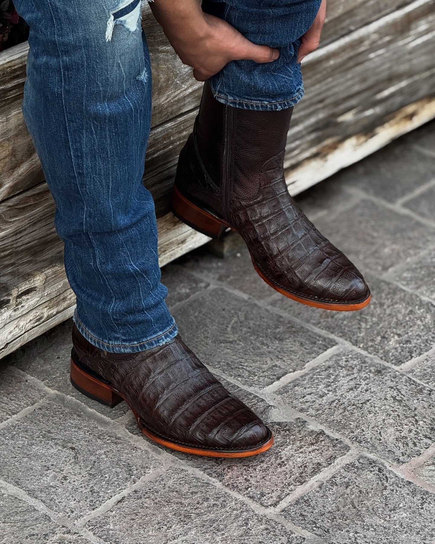Original Crocodile Leather Cowboy Boots(Buy 2 Free Shipping✔️)