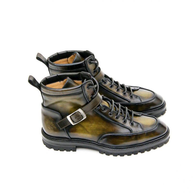 St Moritz Sole Leather Boots