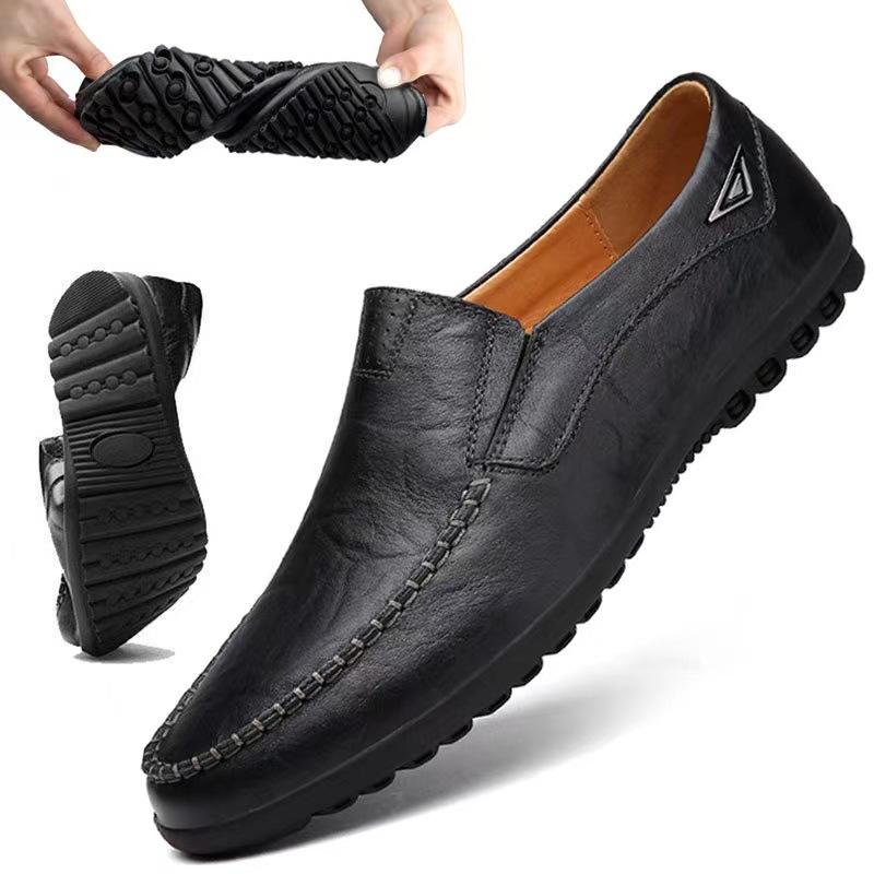 Men's Genuine Leather Loafers Shoes