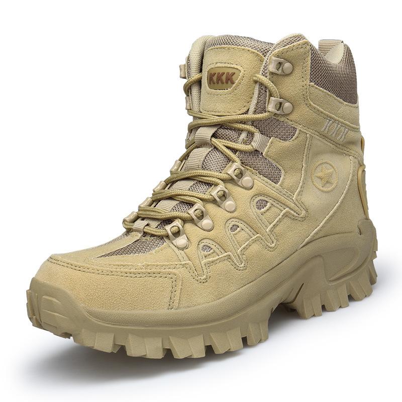 Men Outdoor Waterproof Non-Slip Hiking Boots Combat Boots(Buy 2 Free Shippingđ„)