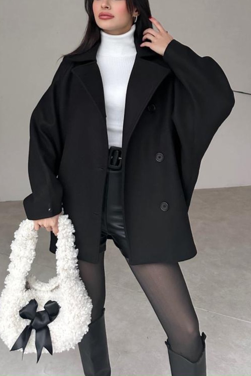 Bat Sleeve Coat