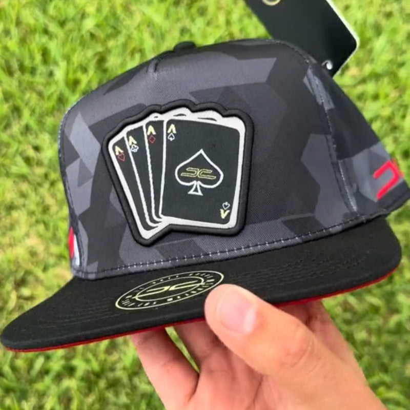 Poker Camouflage Cap