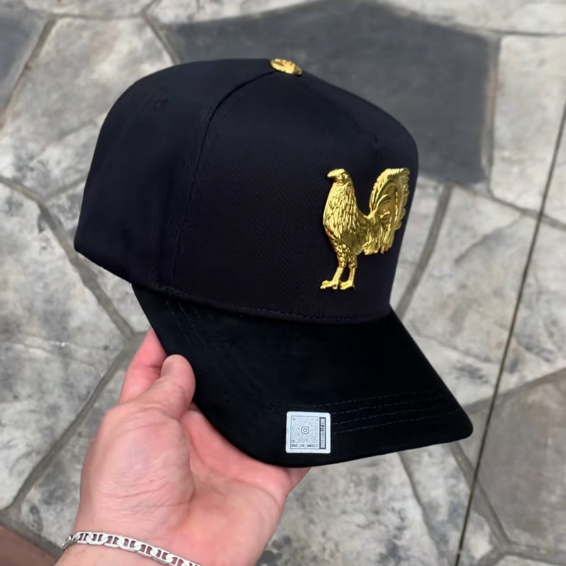 Bigg Boss Gold Rooster Black Cap