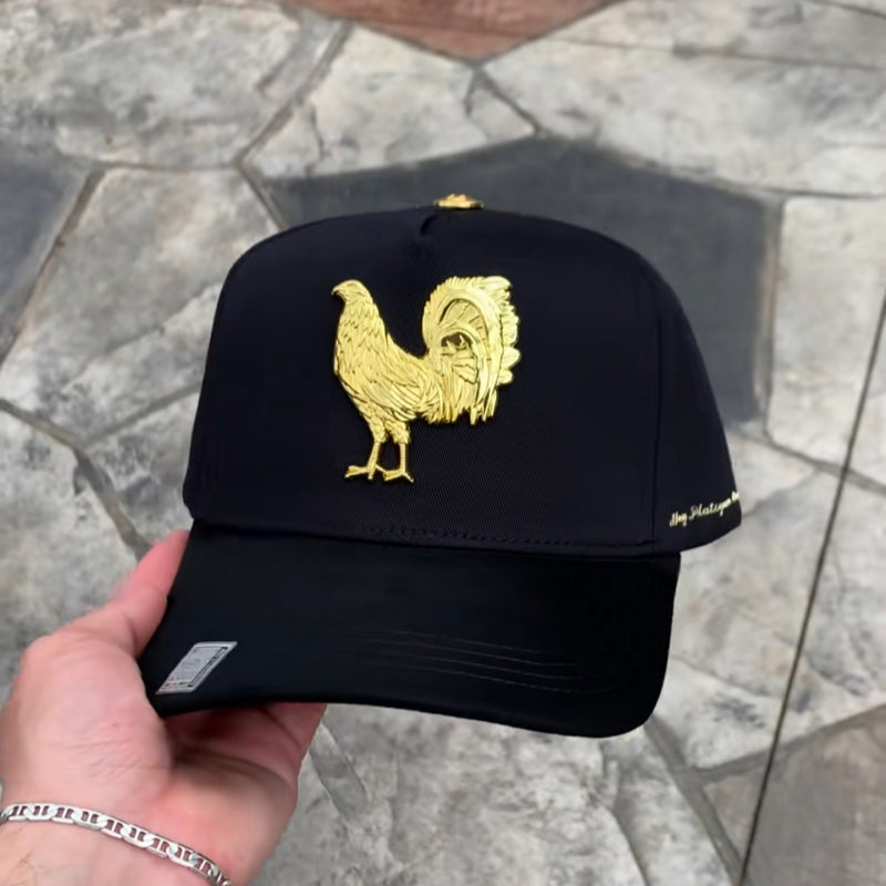 Bigg Boss Gold Rooster Black Cap