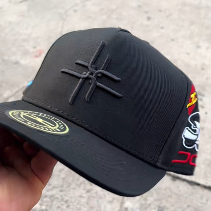 JC DOUBLE BLACK Cap