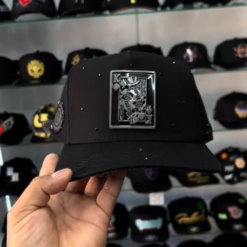 King Card Black Cap