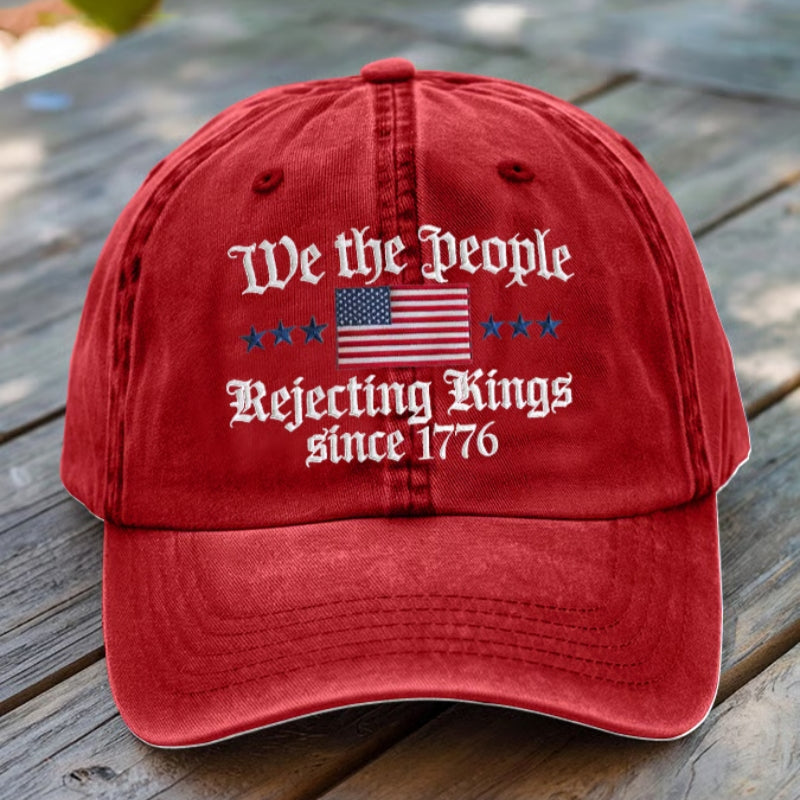 Rejecting Kings Print Cap