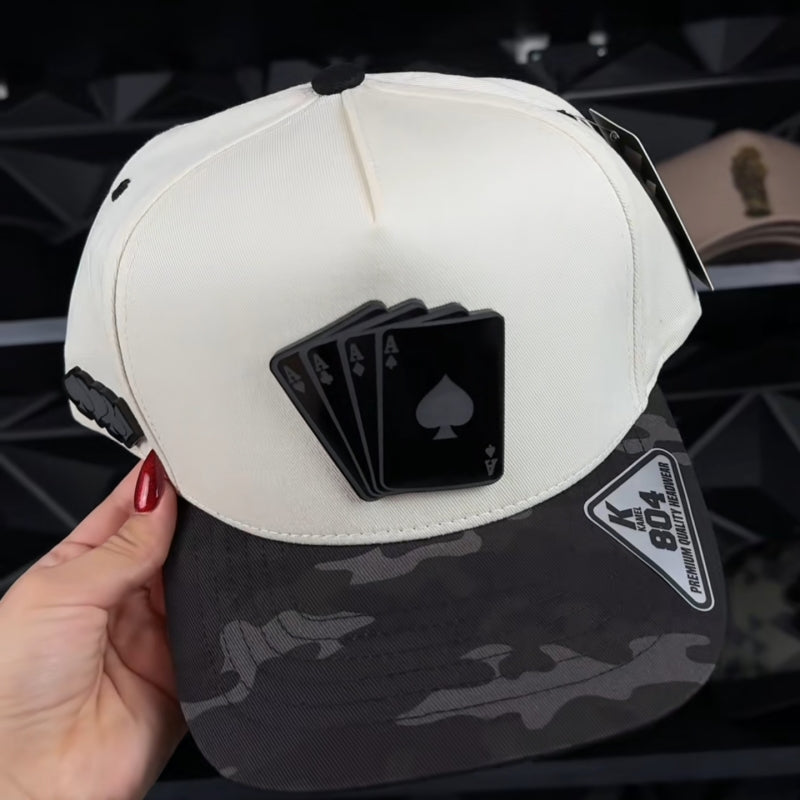 JC Brand Poker Cap-Beige