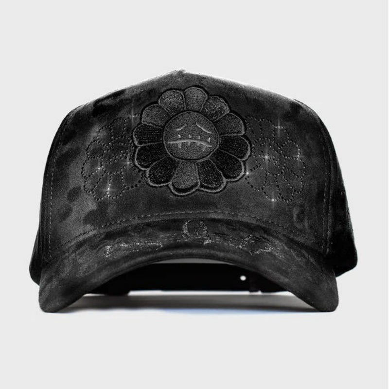 Sad Flower Cap-Black