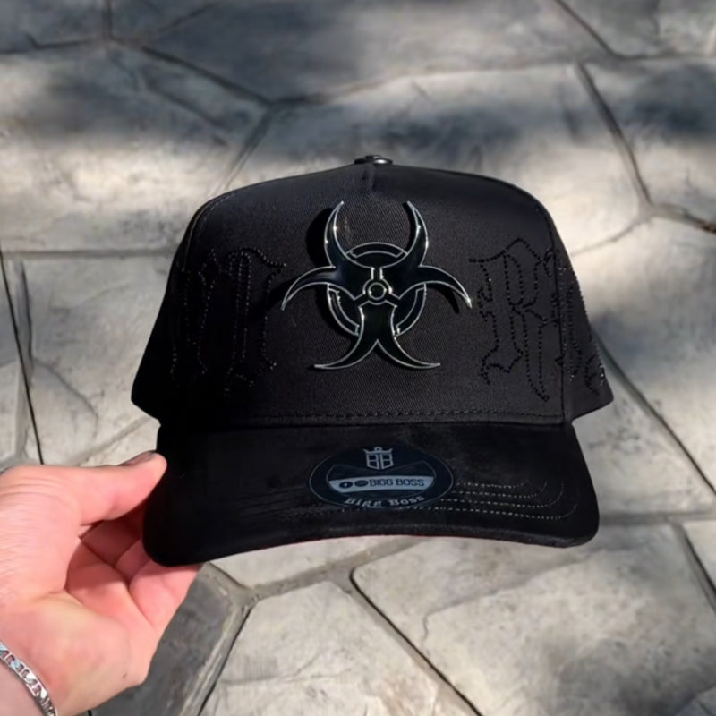 "Virus" Bling Black Cap