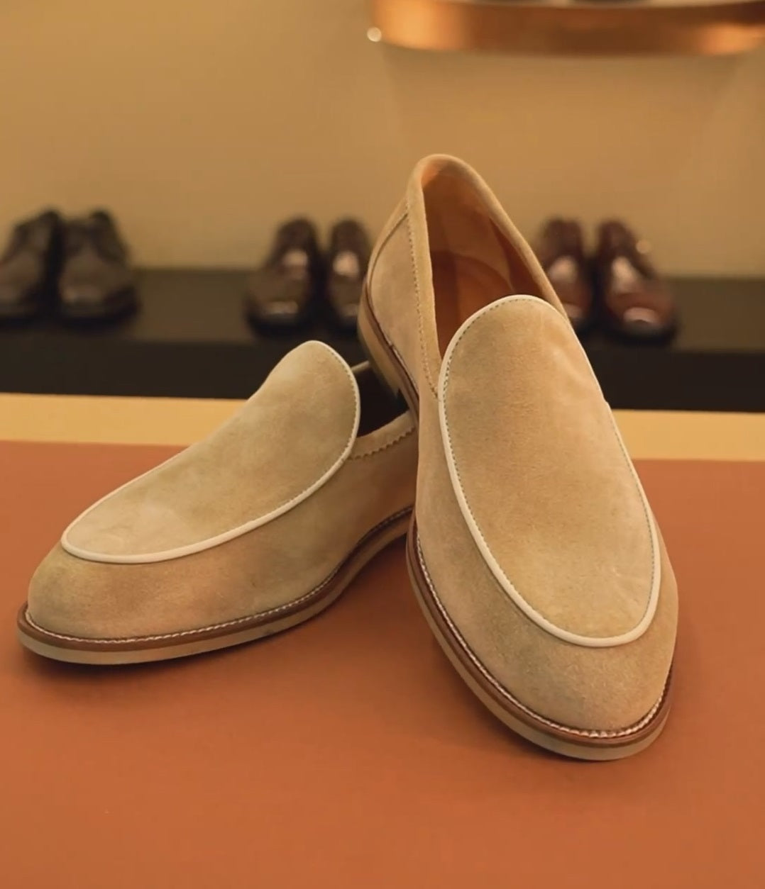 Handmade Suede Loafers