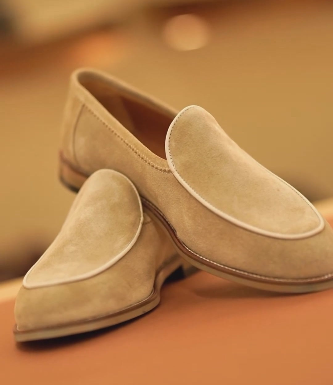 Handmade Suede Loafers