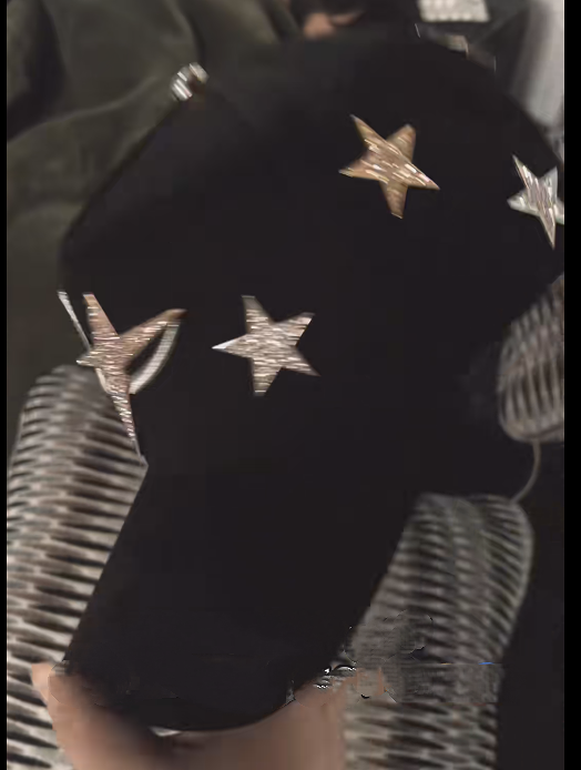 Embroidered Rhinestone Cap