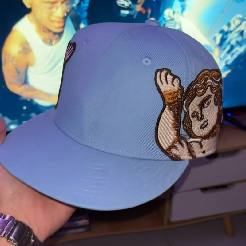 Jon Stan Embroidered Angels Hat