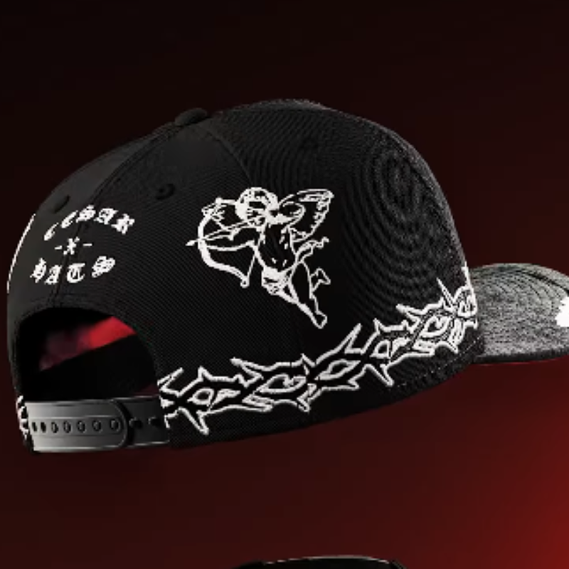 Letter Embroidered Cap