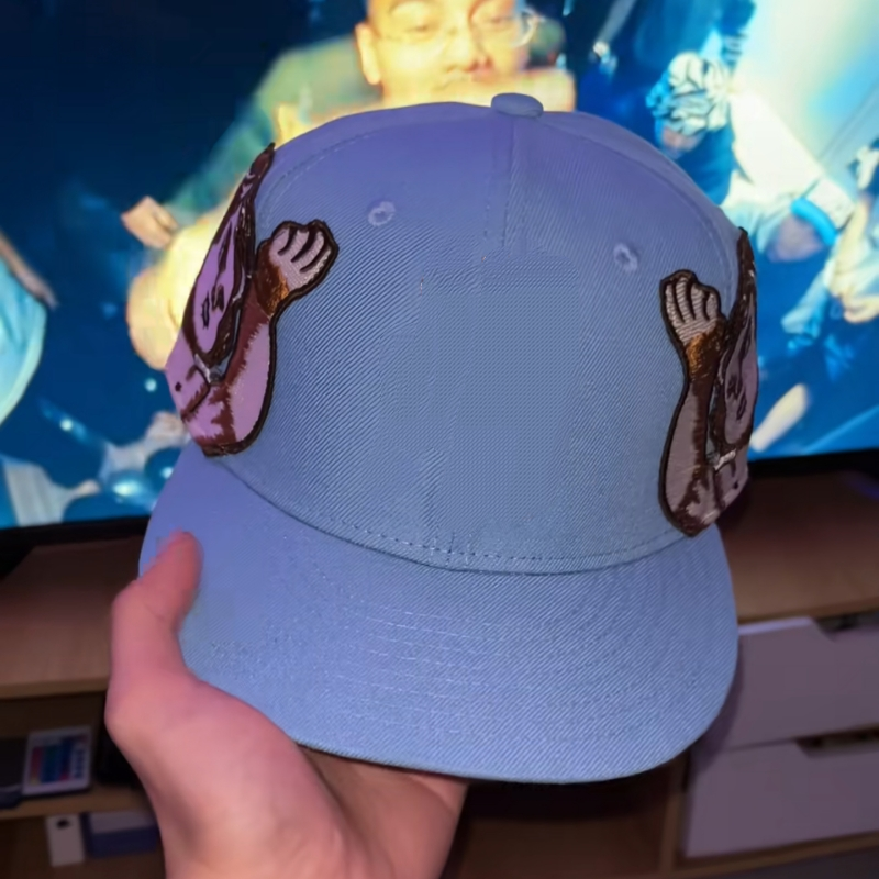 Jon Stan Embroidered Angels Hat