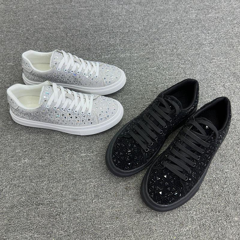 Men's Rhinestone Skate Shoes