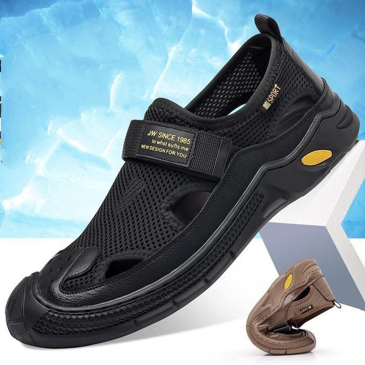 Men's Breathable Leather Sandals