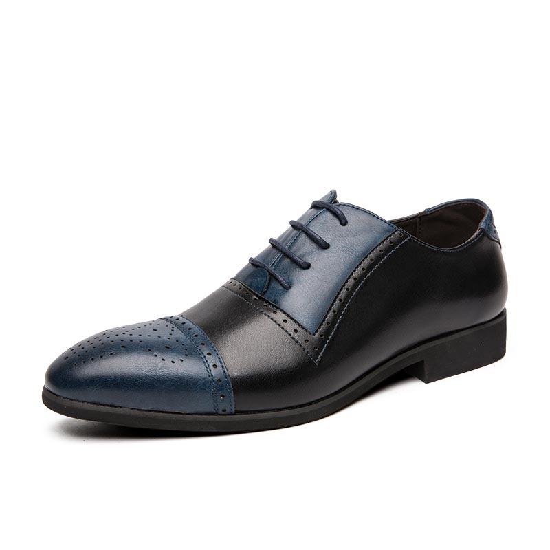 Brogue business men's shoes