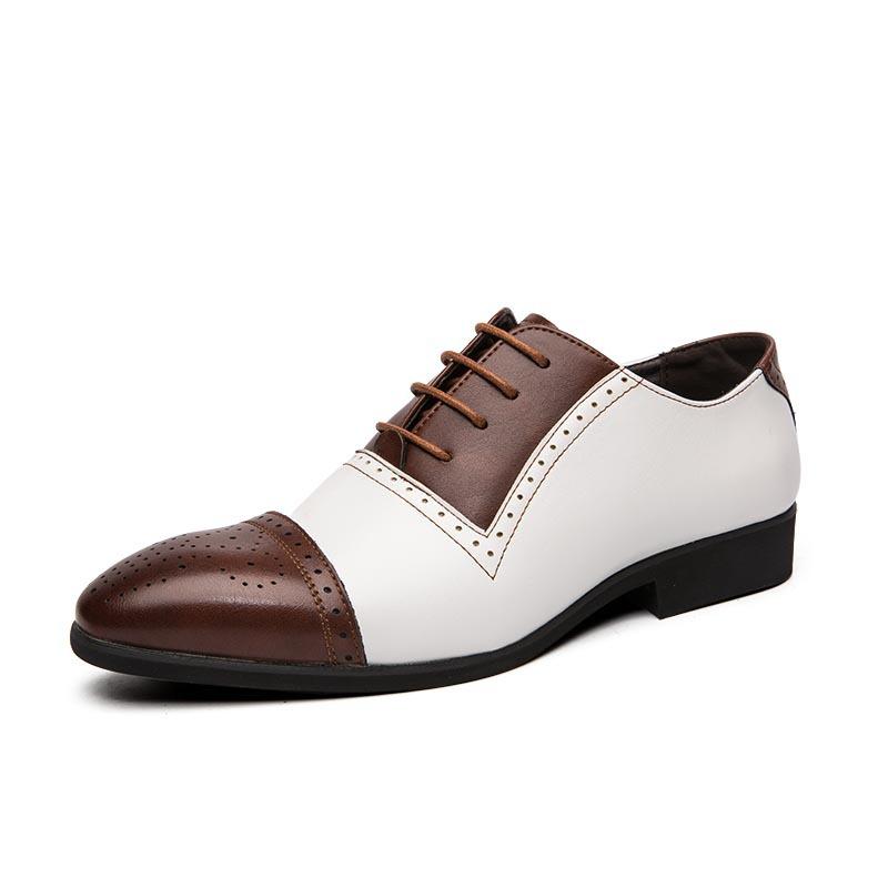 Brogue business men's shoes