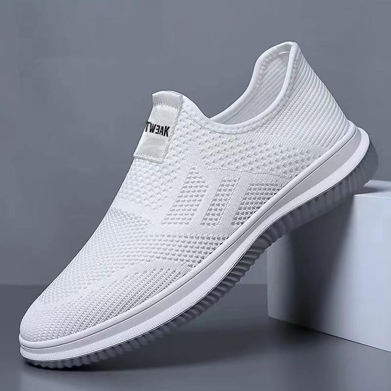 (⏰Last Day Promotion $6 OFF)Men's Loafers & Slip-Ons Flyknit Shoes Casual Daily   Breathable Walking Shoes(Buy 2 Free Shipping✔️)