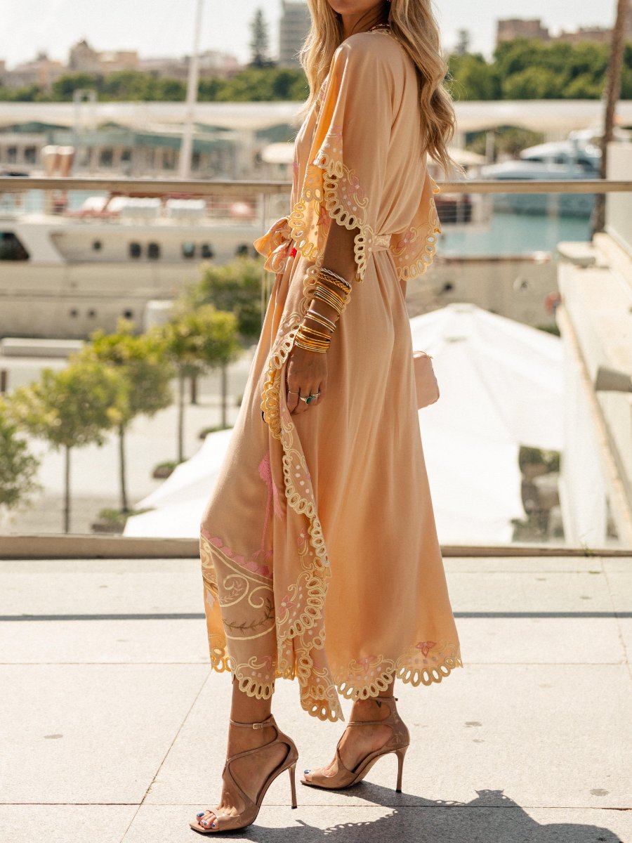 La Brisa Kaftan Midi Dress